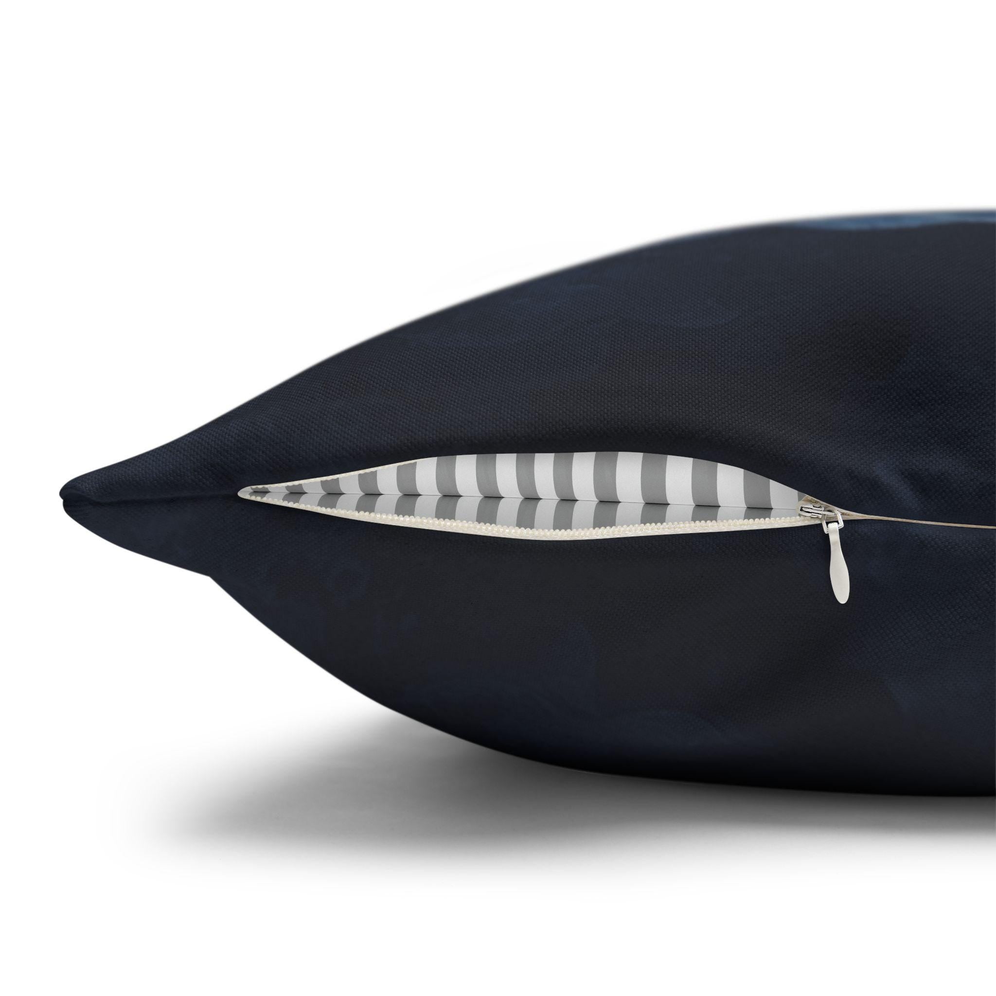 Coastal Storm Pillowcase: Ocean-Inspired Nautical Decor for Beach Houses & Modern Homes