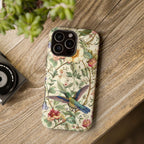 Elegant William Morris Hummingbird MagSafe Case for iPhone 13-16 Series (Pro/Plus/Max)