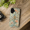 William Morris Dragonfly Floral MagSafe iPhone Tough Case