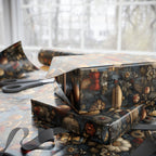 William Morris Christmas Wrapping Paper: Nutcracker, Botanical Vintage Style