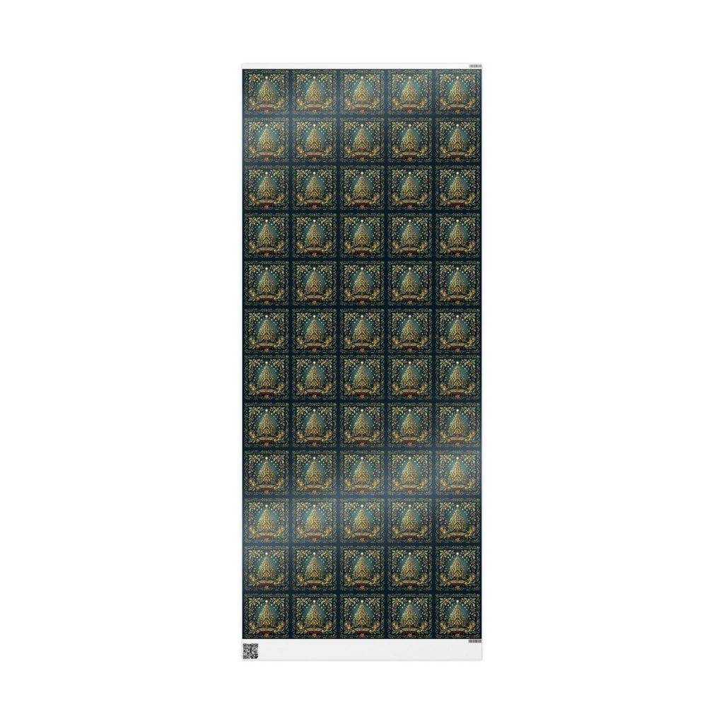 William Morris Christmas Wrapping Paper: Vintage Style Tree & Botanical Gift Wrap