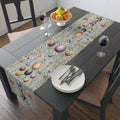 Easter Table Runner: Botanical William Morris Style (Pastel Blue, Two Sizes)