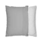 Rustic Silver Anchor Throw Pillow: Nautical Navy Decor