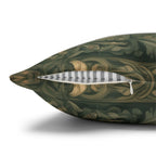 Victorian Princess Rabbit Pillow Cover: William Morris Inspired Whimsical Easter Decor