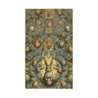 William Morris Easter Bunny Hand Towel: Daisies & Vintage Eggs