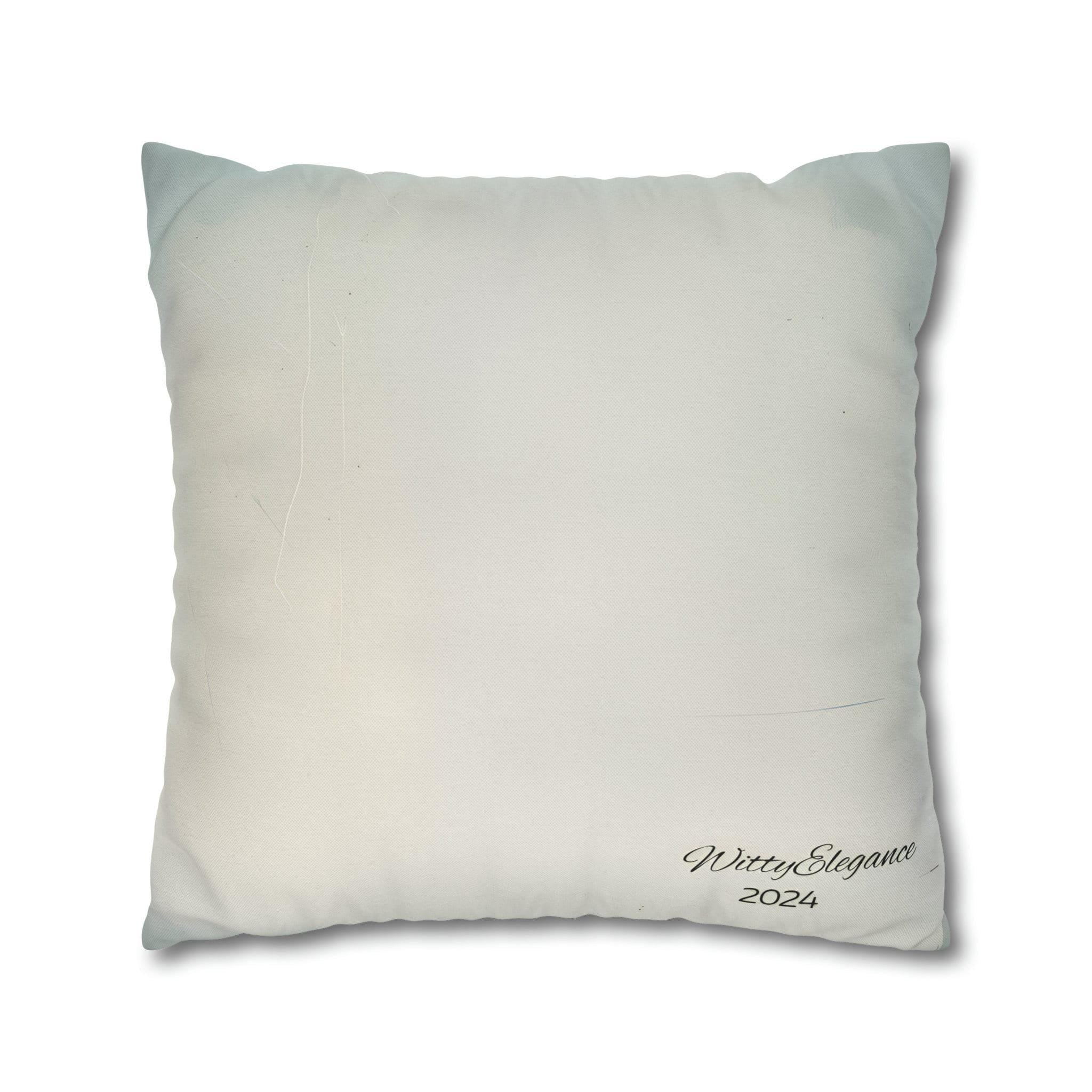 Coastal Lighthouse Pillow Cover: Blue & White Weathered Design for Beach House Decor