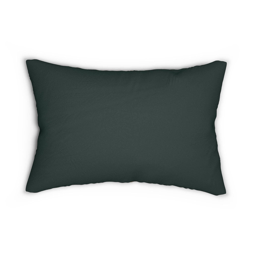 Elegant Easter Bunny Lumbar Pillow: William Morris-Inspired Tapestry Design for Spring Home Decor
